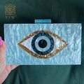 Sequin Eye Evening Bag – Women's Luxury Acrylic Clutch