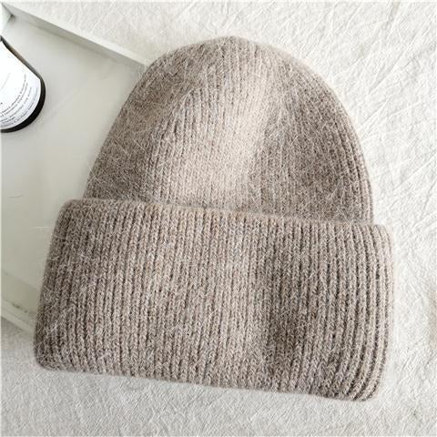 Kaninchenfell-Mütze – Koreanischer Stil Warm Unisex Herbst Winter