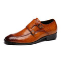 Mocassins Homme Motif Crocodile — Chaussures Business Casual, Semelle Caoutchouc, EU 38–48