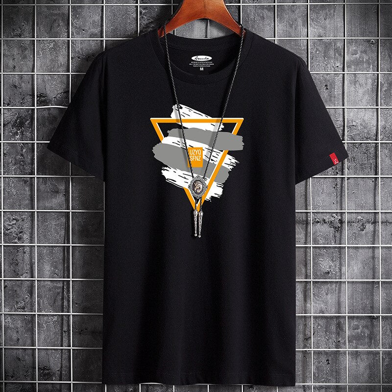 T-Shirt Anime Oversize Homme – Style Harajuku Vintage Manga, Tailles S à 6XL