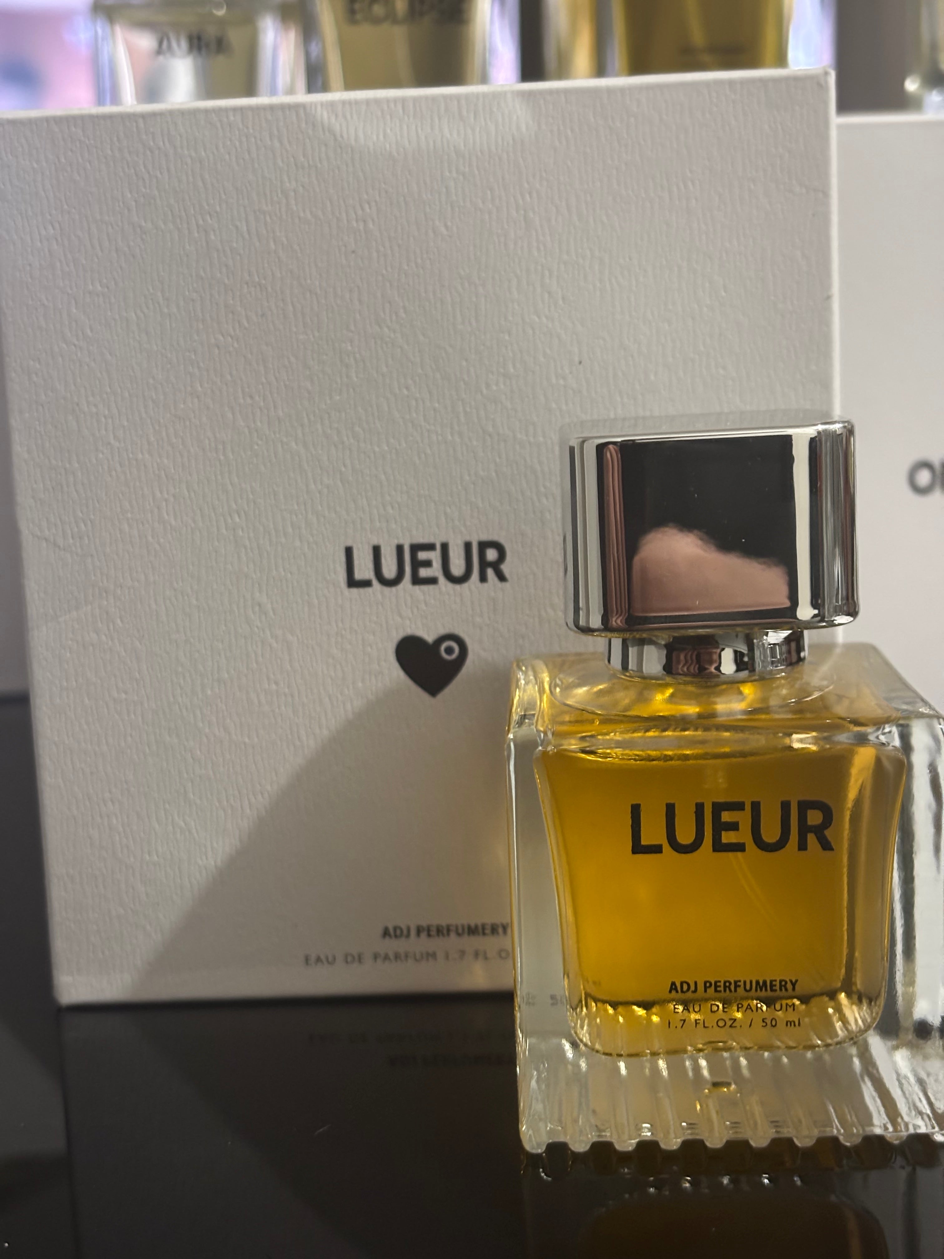LUEUR – Eau de Parfum Mixte – 50 ml | Notes florales & ambrées