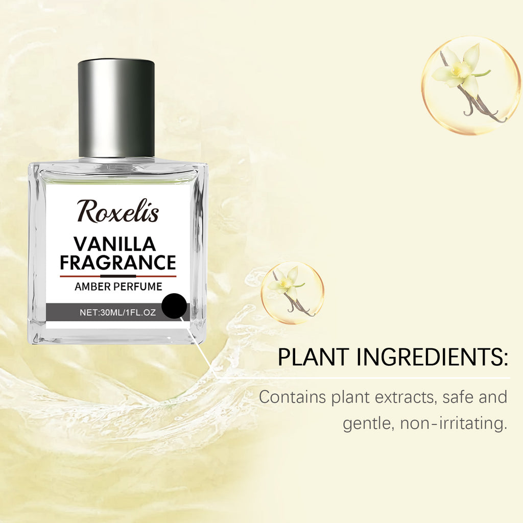 Vanilla Amber Eau de Toilette – Elegant Long-Lasting Perfume | Roxelis
