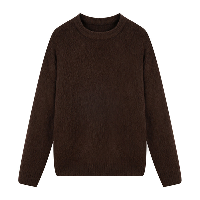 Pull Homme Col Rond Manches Longues – Coupe Ample