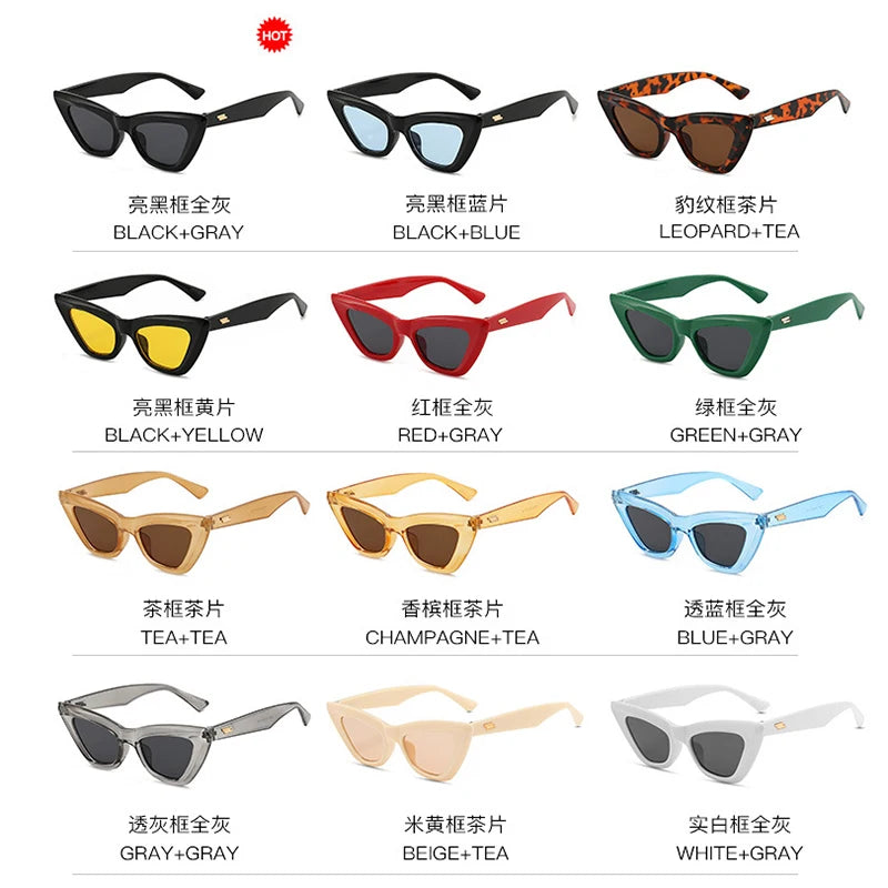 Quadratische Retro-Sonnenbrille für Damen – Vintage-Stil & UV-Schutz