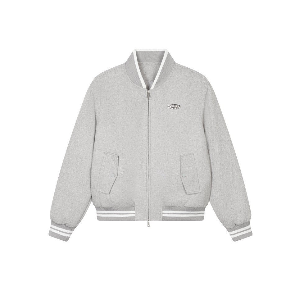 Blouson Homme Zippé à Col Montant – Coupe Ample