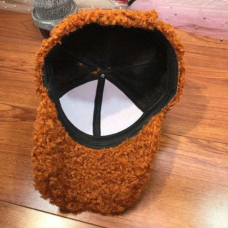 Women's Faux Fur Animal Print Cap – Warm & Trendy Winter