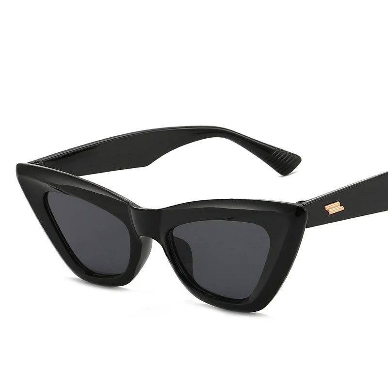 Quadratische Retro-Sonnenbrille für Damen – Vintage-Stil & UV-Schutz