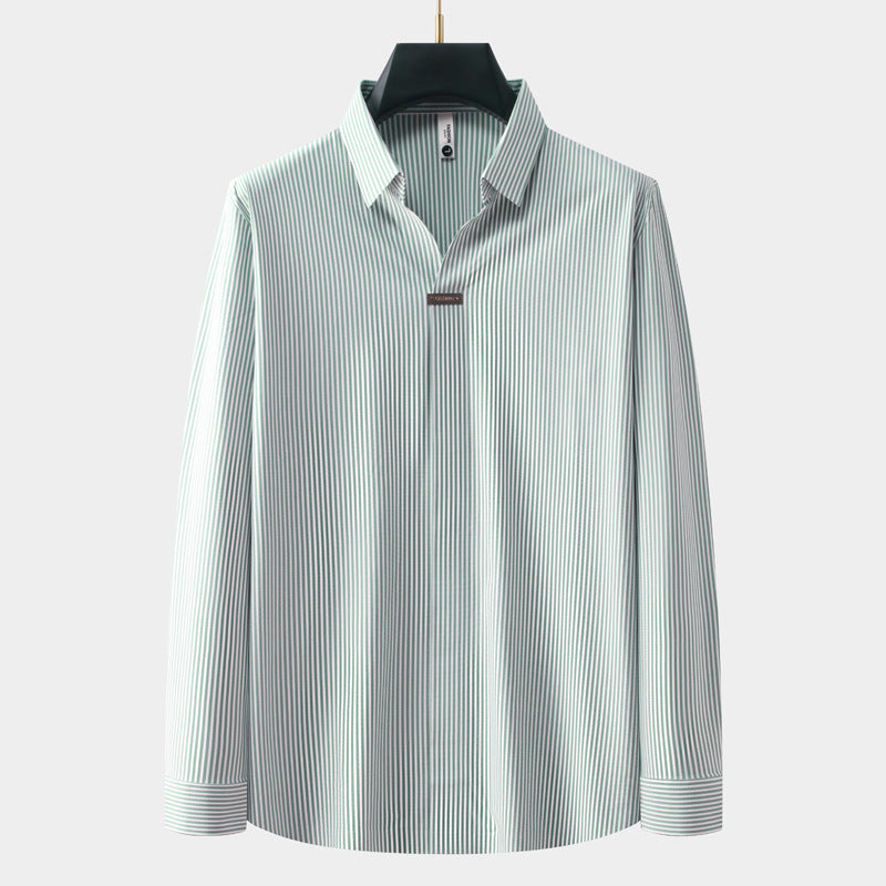 Polo Manches Longues Homme – Rayé