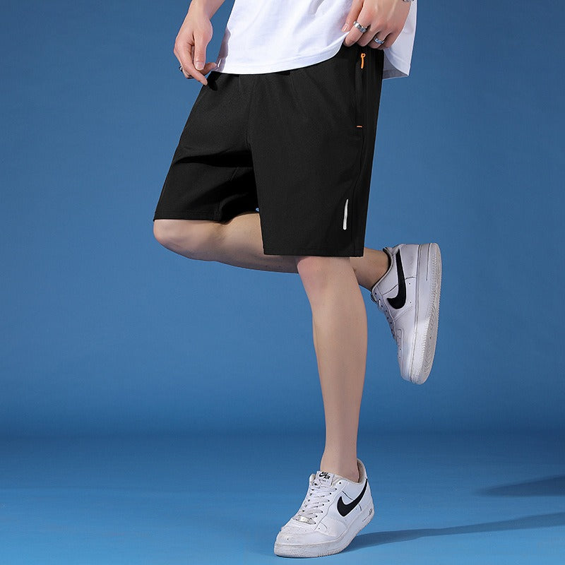 Bermuda homme casual à cordon de serrage