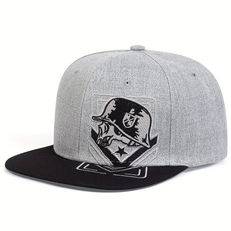 Casquette Hip-Hop Visière Plate – Style Streetwear Mixte 4 Saisons