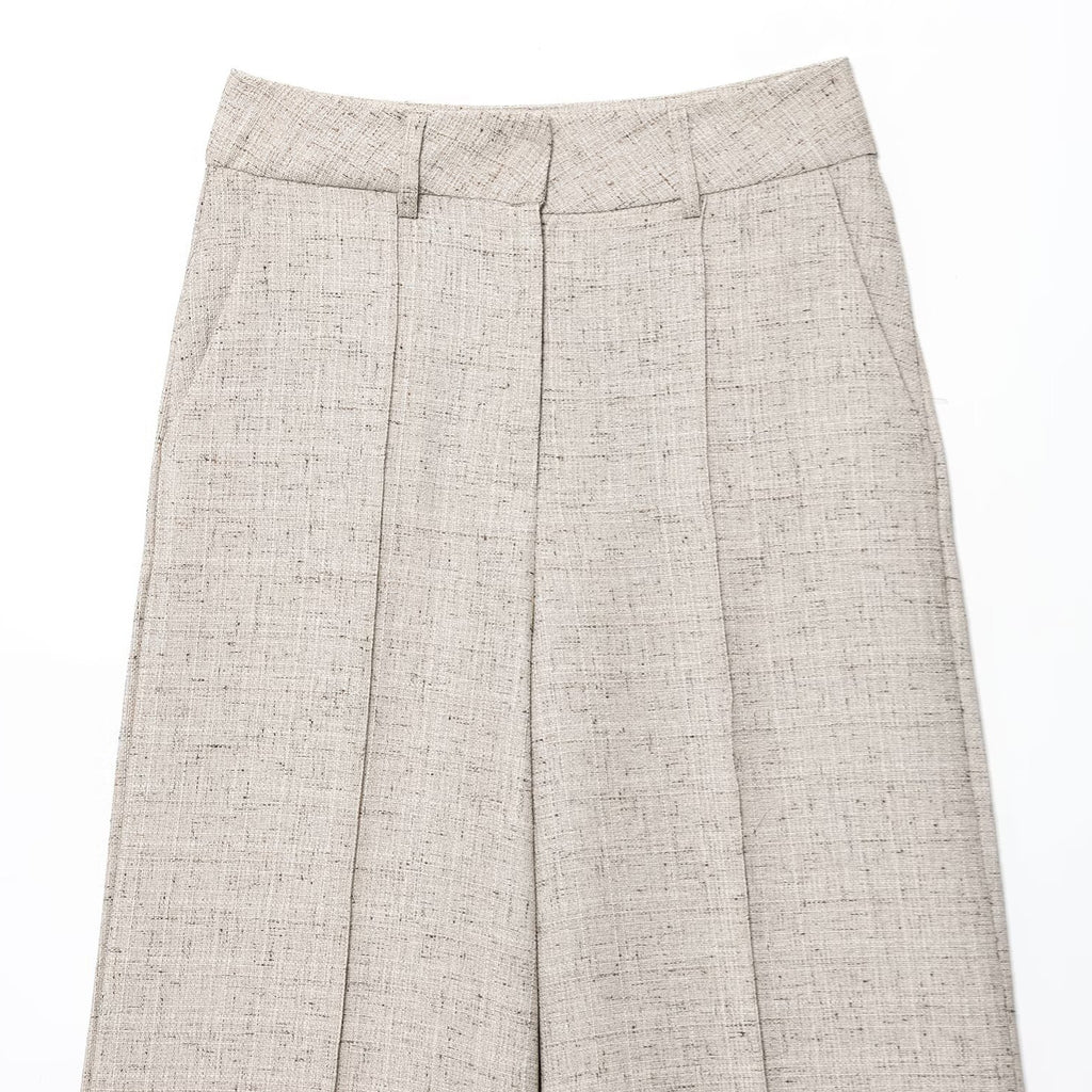 Pantalon large femme polyvalent – Taille élastique, longueur intégrale