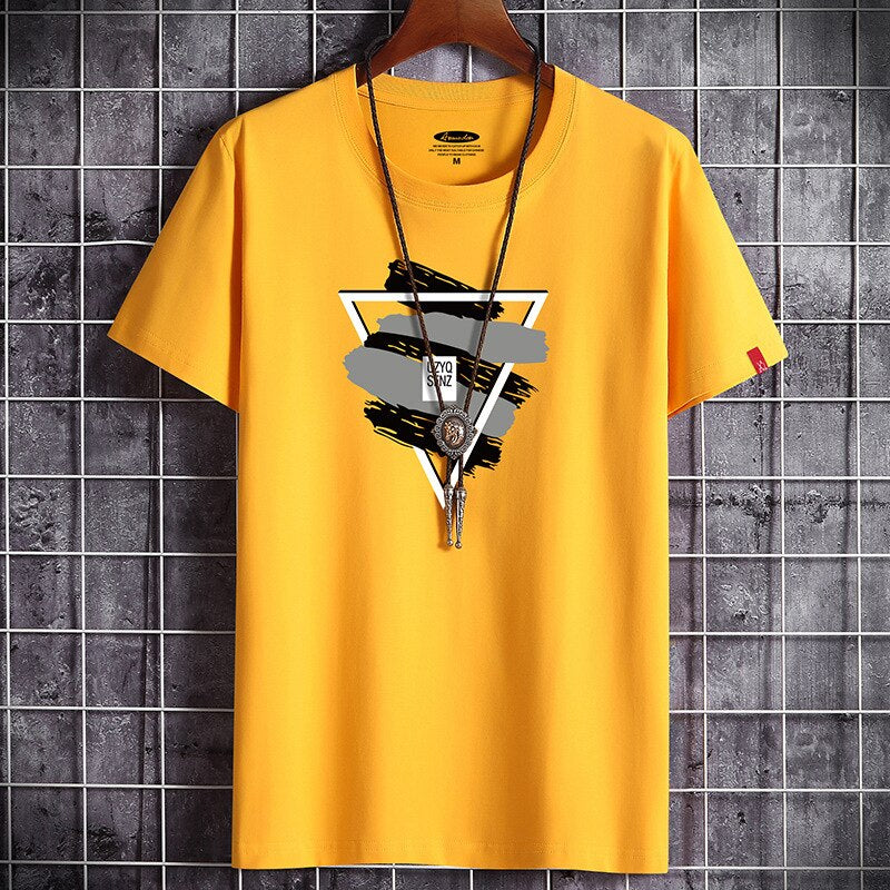 T-Shirt Anime Oversize Homme – Style Harajuku Vintage Manga, Tailles S à 6XL