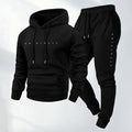 Ensemble Homme Oversize Sweat à Capuche Imprimé et Pantalon