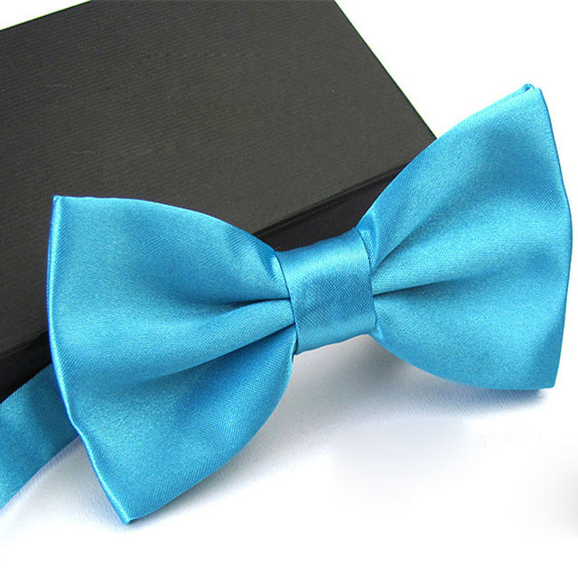 Fliege für Herren aus Satin – verstellbare Schleife für Hochzeit & Abendveranstaltungen