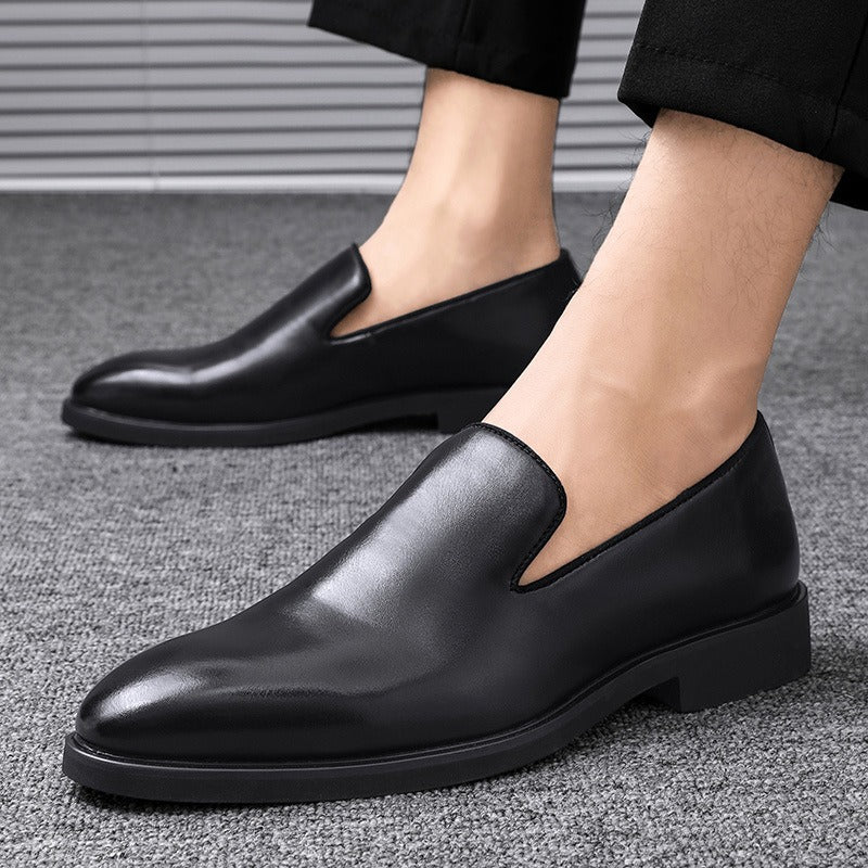 Mocassins homme habillés en simili cuir