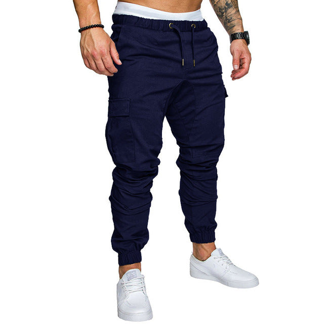 Pantalon Harem Jogger Hip Hop Homme – Multi-poches, Taille Élastique