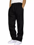 Herrenhose in Leinenoptik mit Kordelzug – Lässige Passform