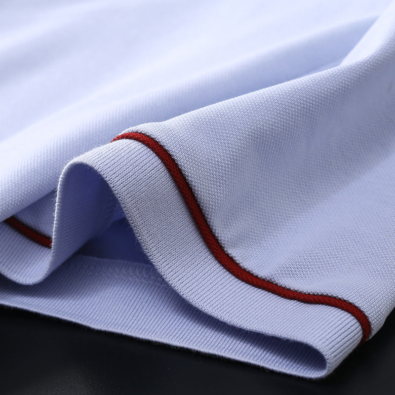 Polo Manches Courtes Homme – Coupe Slim, Uni