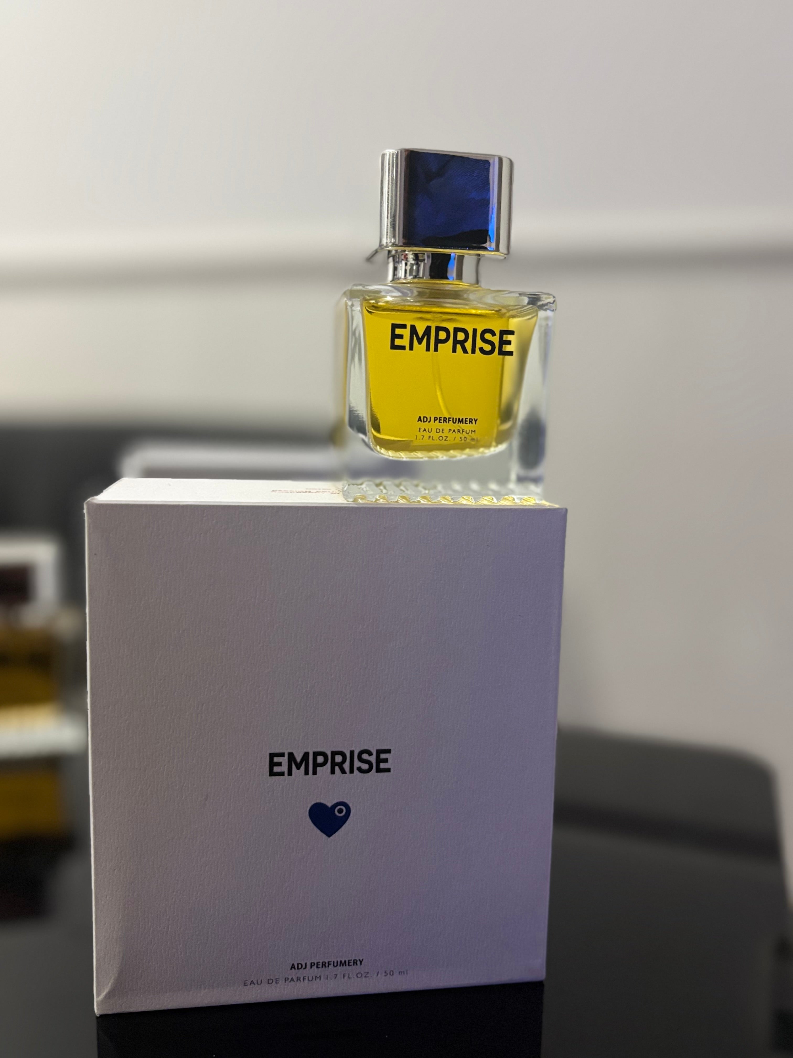 EMPRISE – Eau de Parfum Mixte – 50 ml | Notes fruitées & ambrées