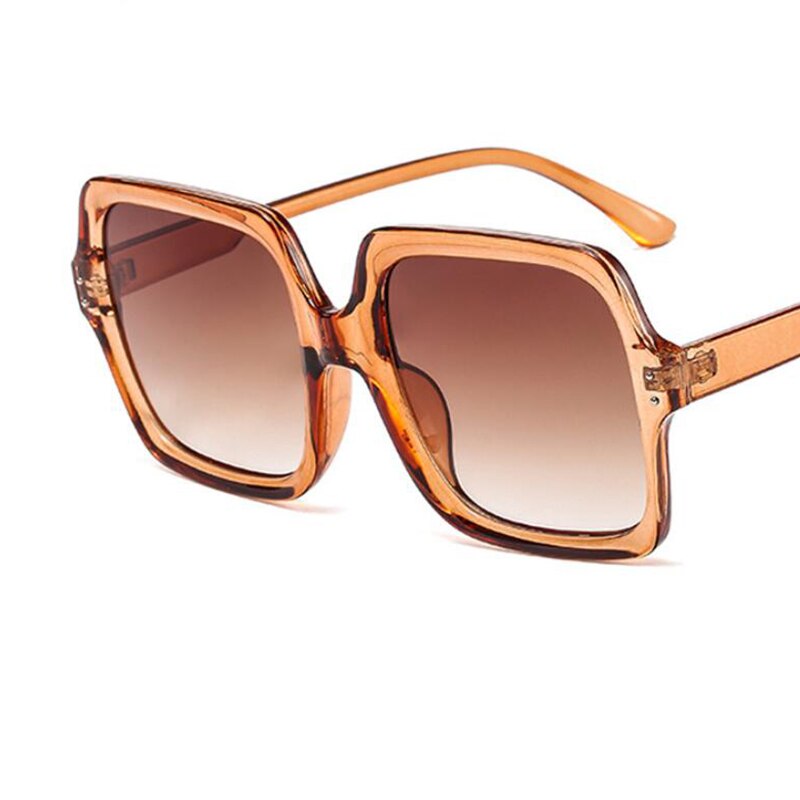 Lunettes de Soleil Carrées Oversize Tendance – Protection UV400 | Femme & Homme