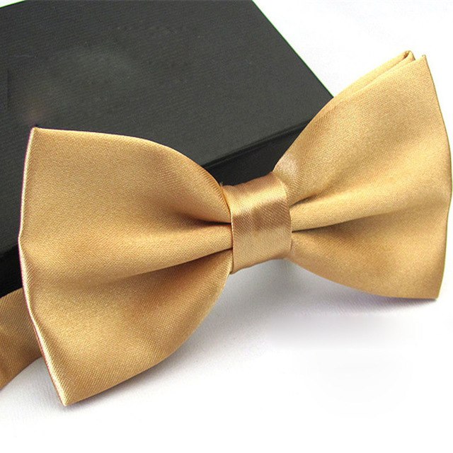 Fliege für Herren aus Satin – verstellbare Schleife für Hochzeit & Abendveranstaltungen