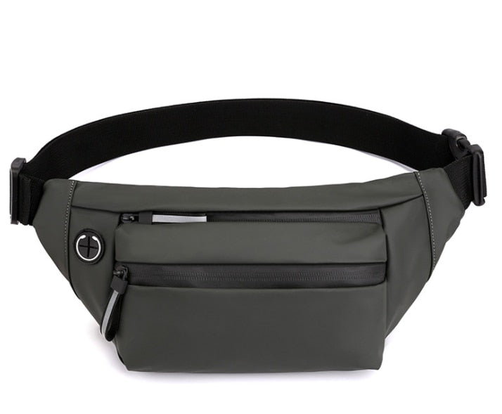 Sac Banane Homme Déperlant – Sport et Voyage, Porté Taille ou Épaule
