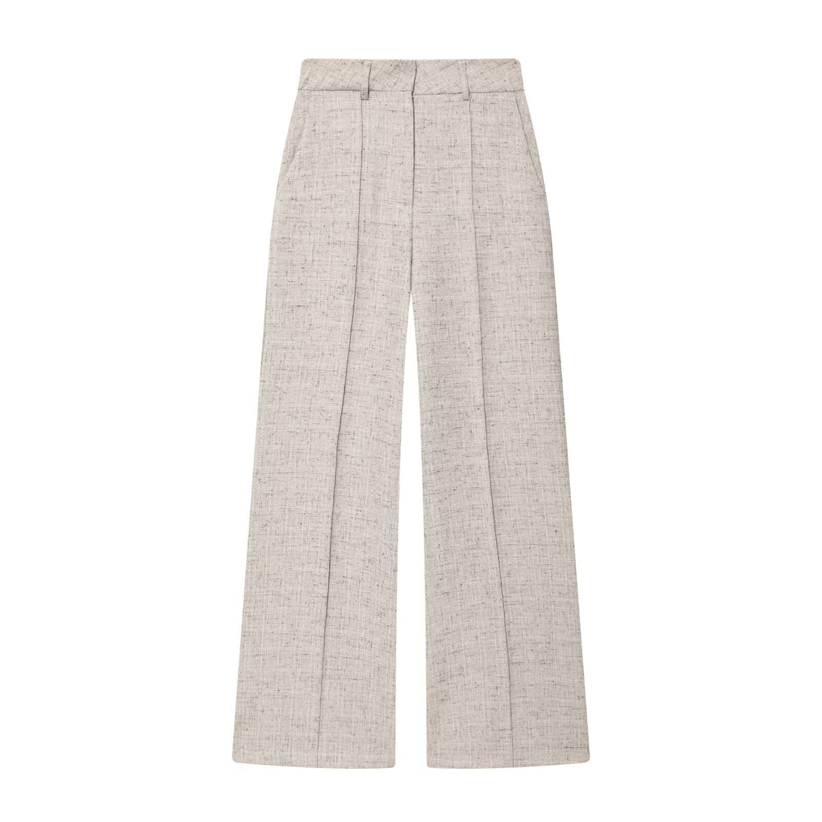 Pantalon large femme polyvalent – Taille élastique, longueur intégrale