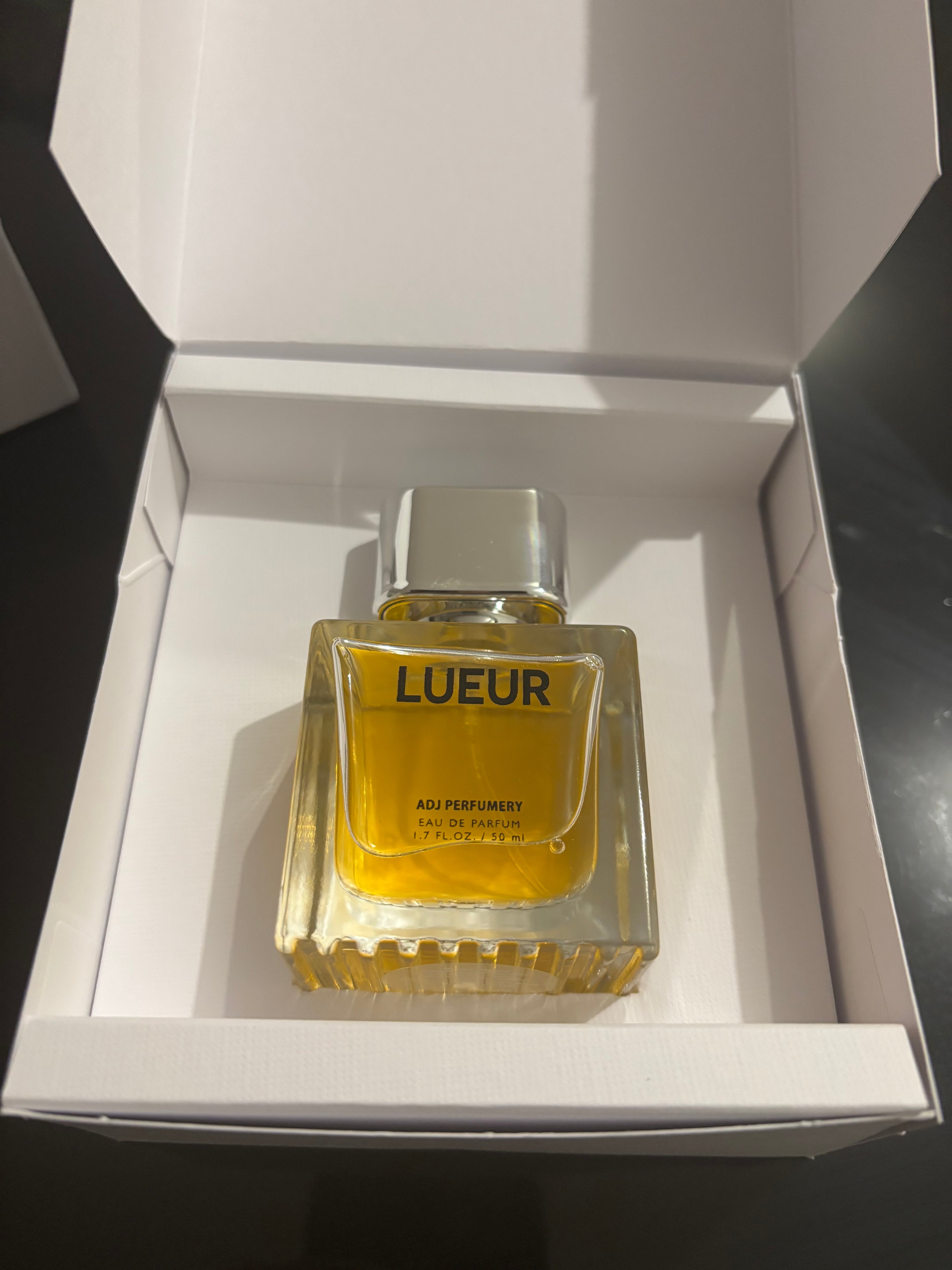 LUEUR – Eau de Parfum Mixte – 50 ml | Notes florales & ambrées