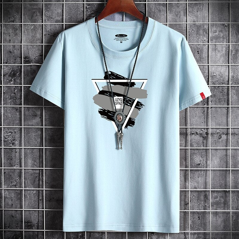 T-Shirt Anime Oversize Homme – Style Harajuku Vintage Manga, Tailles S à 6XL