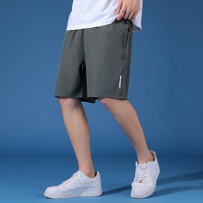 Bermuda homme casual à cordon de serrage