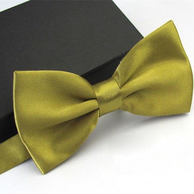 Fliege für Herren aus Satin – verstellbare Schleife für Hochzeit & Abendveranstaltungen