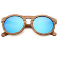 Lunettes de Soleil en Bois de Zèbre – Polarisées UV400 Homme & Femme