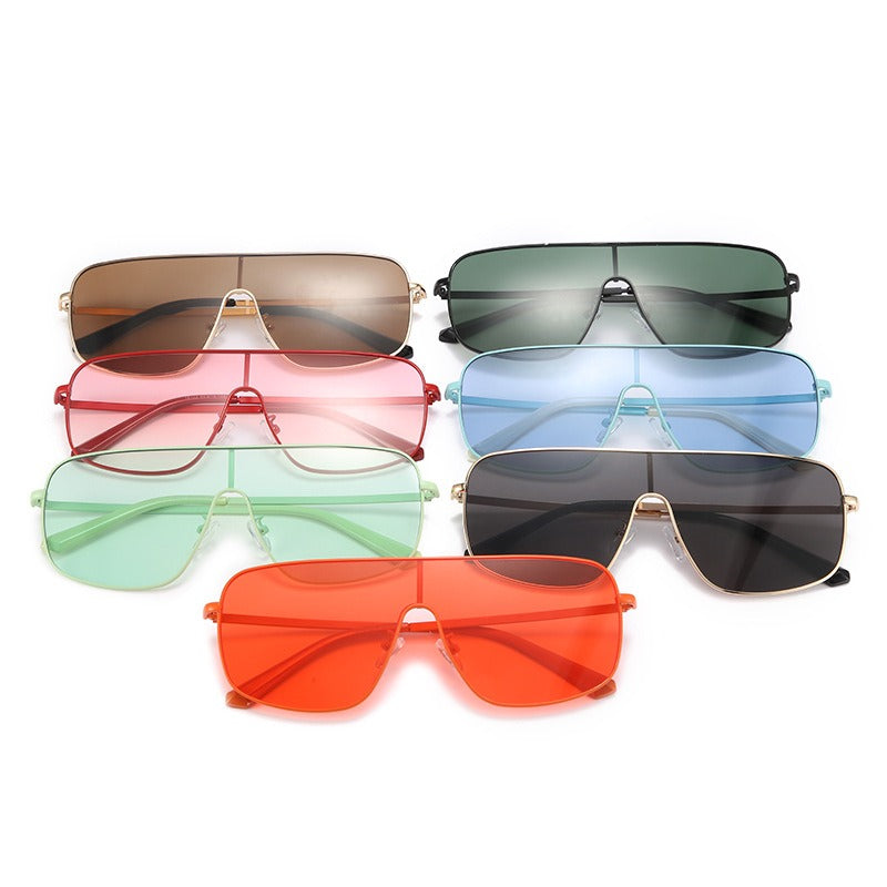 Trendy Colorful Sunglasses – Metal Frame, Personalized & Fashion Style
