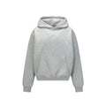 Sweat à capuche homme ample à motif ton sur ton