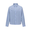Chemise homme bleue à petits carreaux – Manches longues