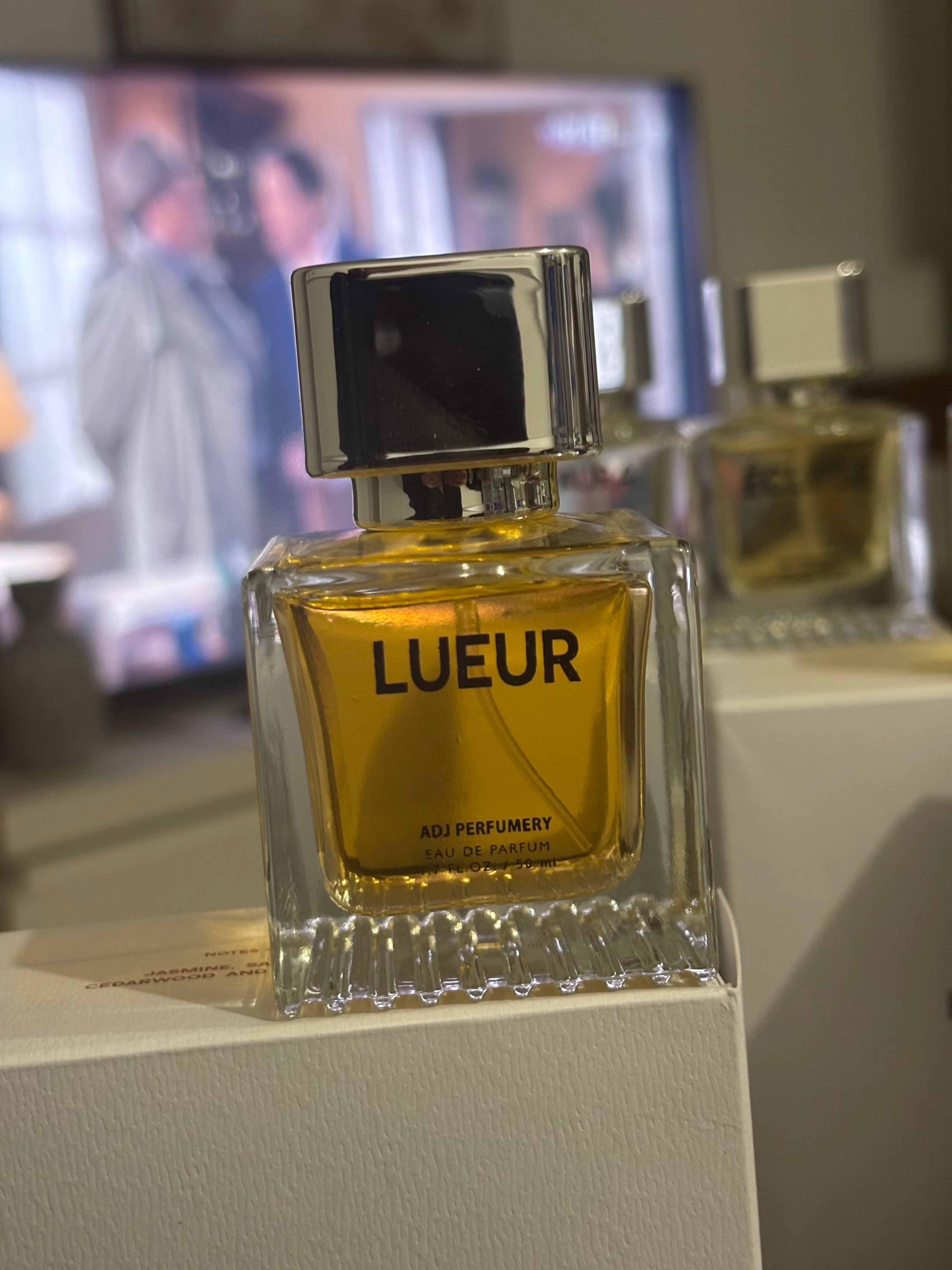 LUEUR – Eau de Parfum Mixte – 50 ml | Notes florales & ambrées