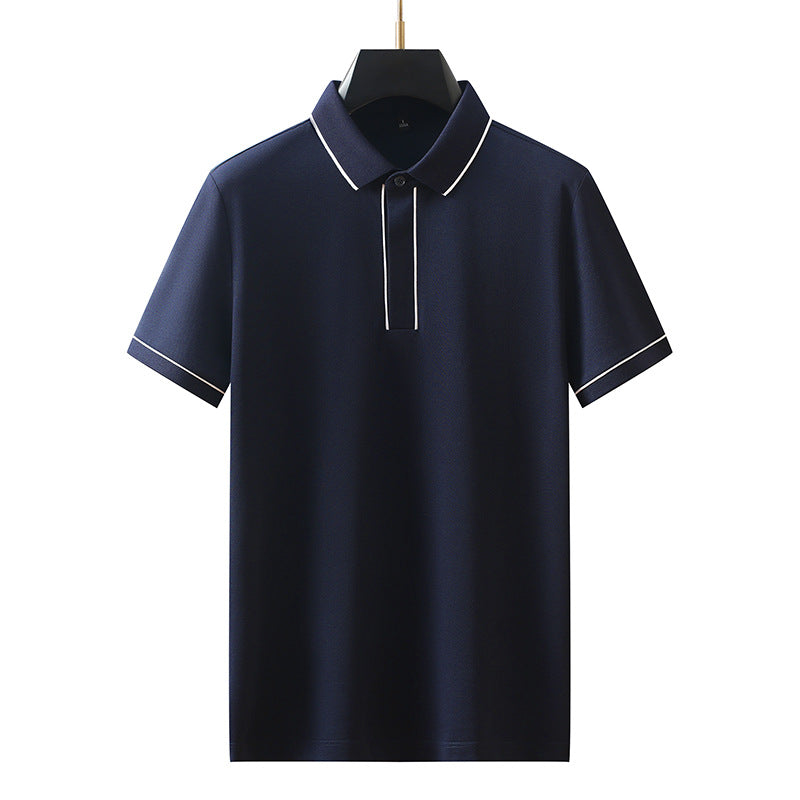 Polo Manches Courtes Homme – Coupe Slim, Uni