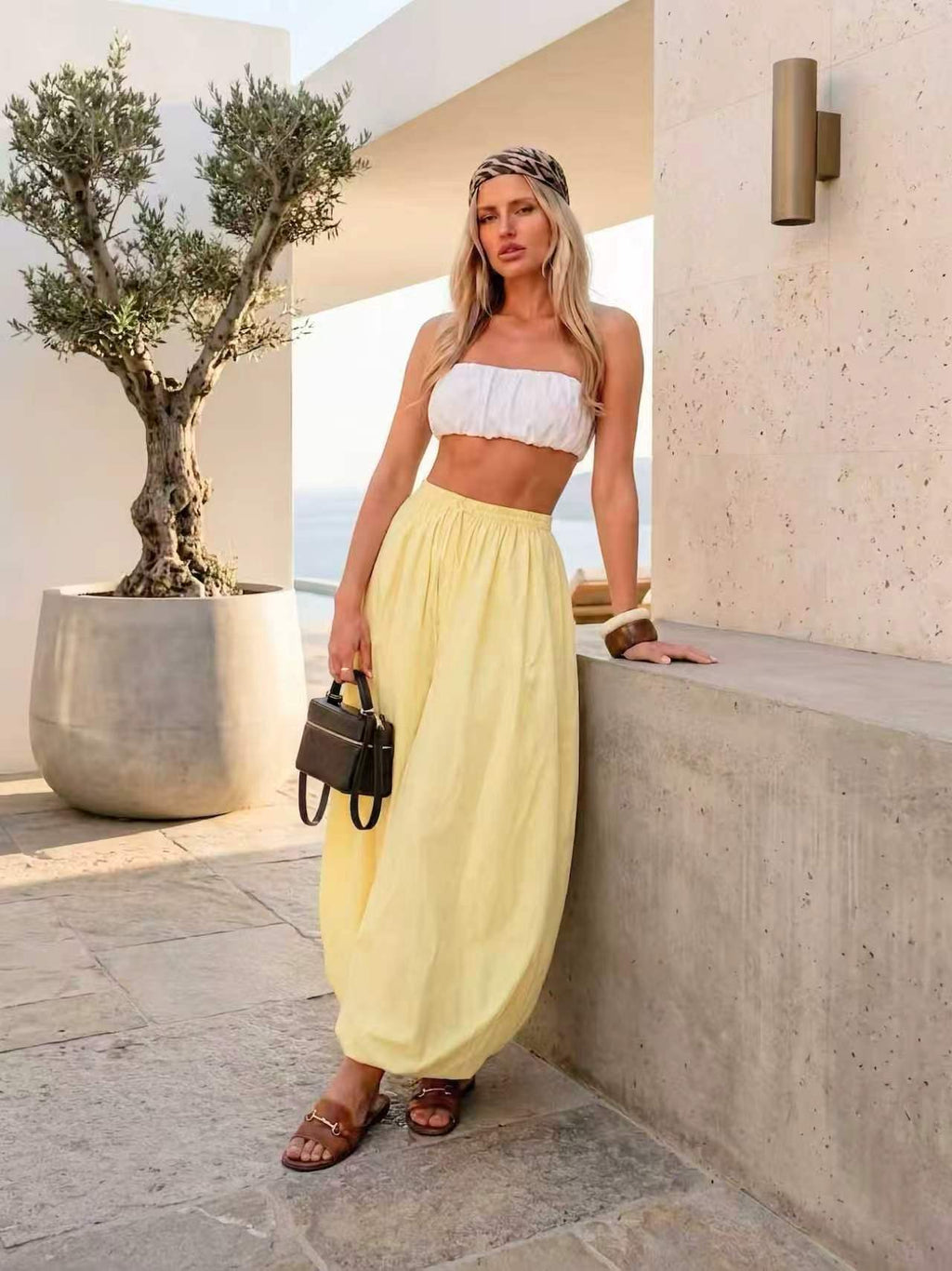 Women's Casual Balloon Trousers – Comfortable Loose Fit, 9 Colors