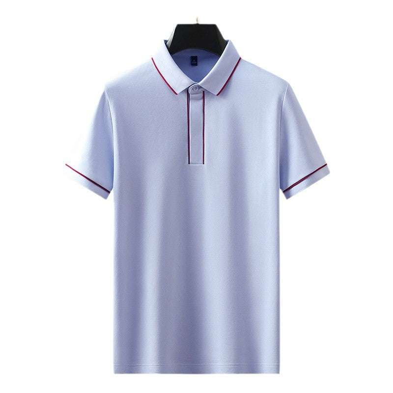 Polo Manches Courtes Homme – Coupe Slim, Uni