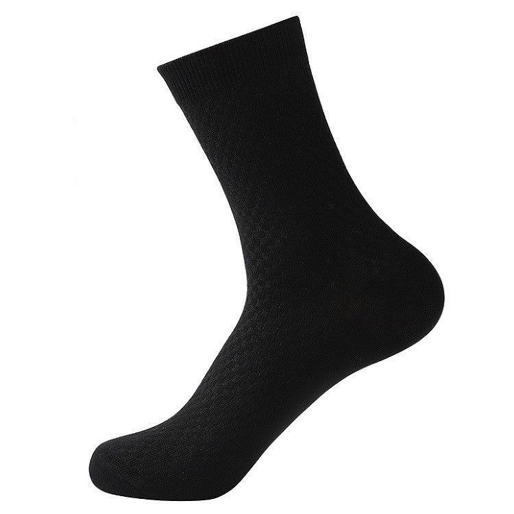 Chaussettes homme mi-mollet à motif discret, pointure 41–48