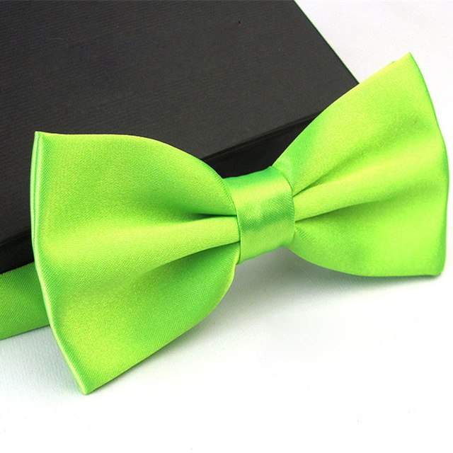 Fliege für Herren aus Satin – verstellbare Schleife für Hochzeit & Abendveranstaltungen