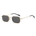 Kleine bunte quadratische Sonnenbrille — Europäischer Hip-Hop-Stil UV400