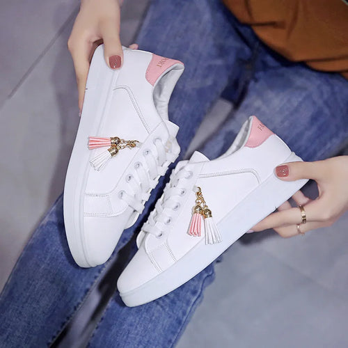 Atmungsaktive Damen-Sneaker – Mesh, flache Sohle, Schnürung, Casual & Sport