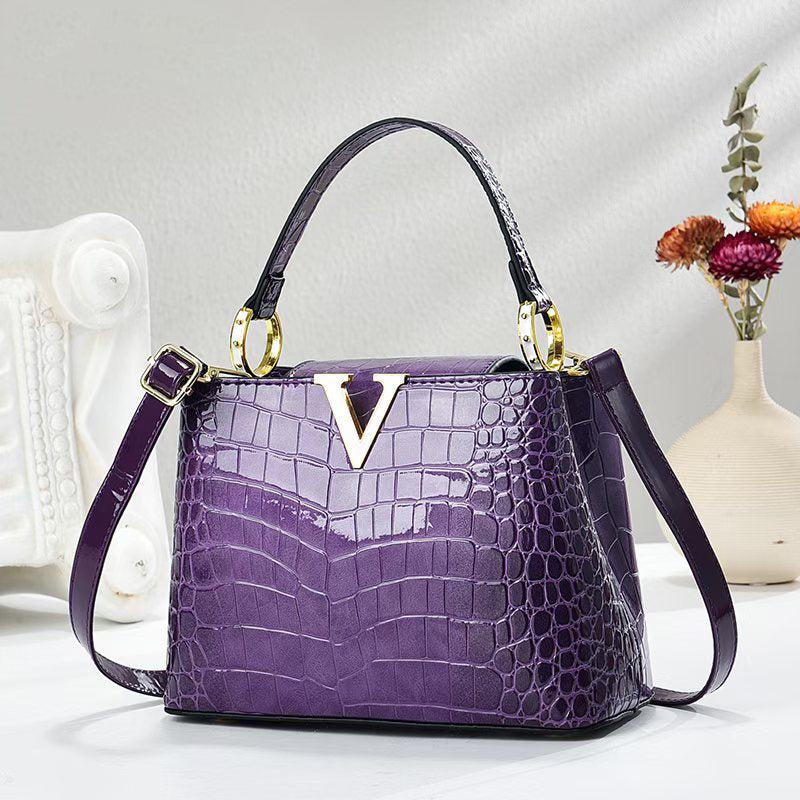 Minimalist urban PU leather crossbody bag – 9 colors, 22x9x16 cm