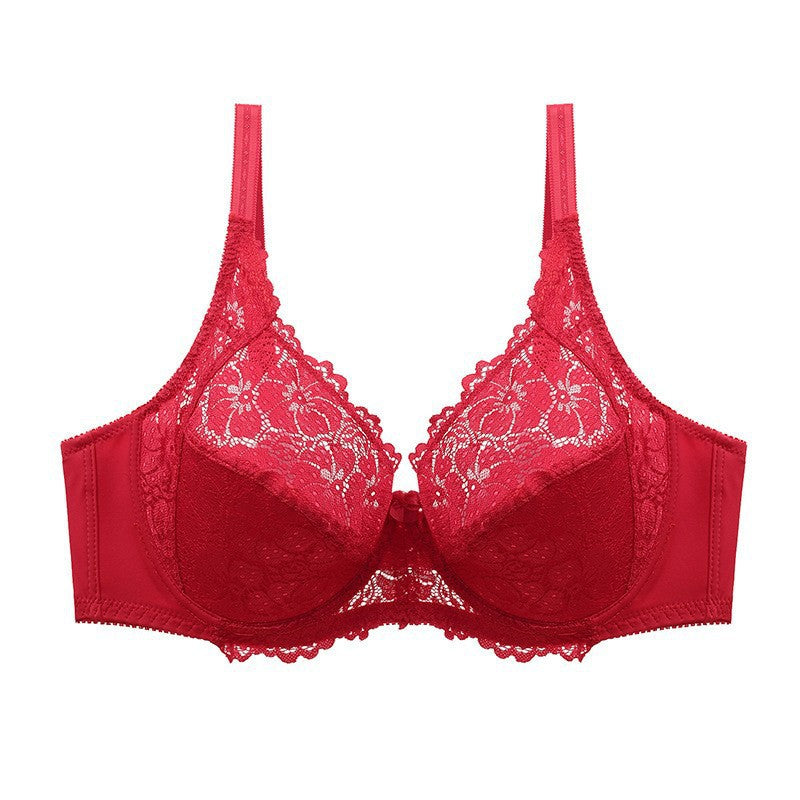 Soutien-gorge en dentelle florale bonnet E