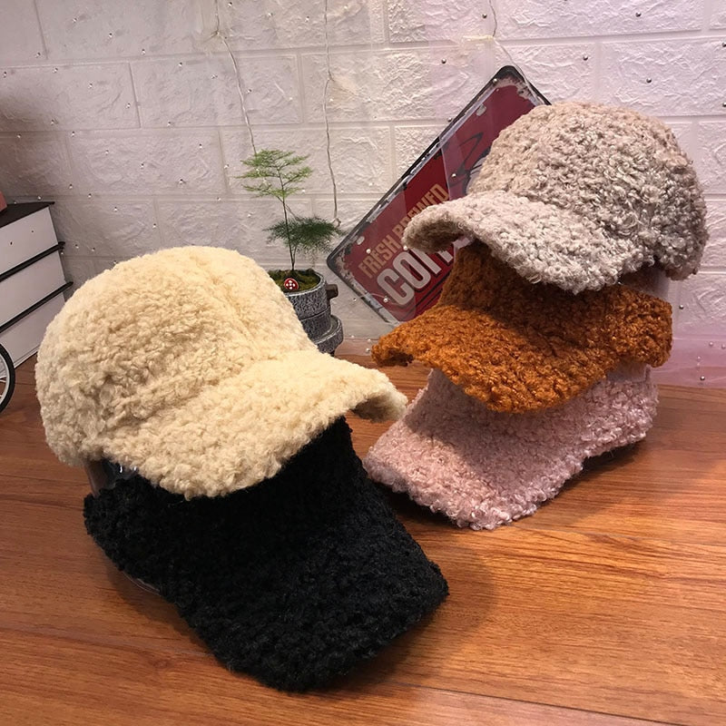 Damen-Mütze aus Kunstfell mit Tiermuster – warm & modisch für den Winter