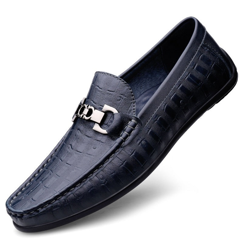 Mocassins Homme en Cuir Vache – Confortables, Style Luxe Discret pour le Bureau