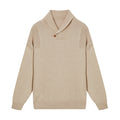 Pull Homme en Maille à Col Montant – Manches Longues