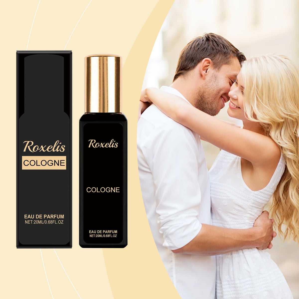 Eau de Cologne Homme Roxelis – Fragrance Fraîche & Charmée à la Cannelle