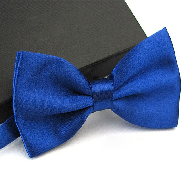 Fliege für Herren aus Satin – verstellbare Schleife für Hochzeit & Abendveranstaltungen